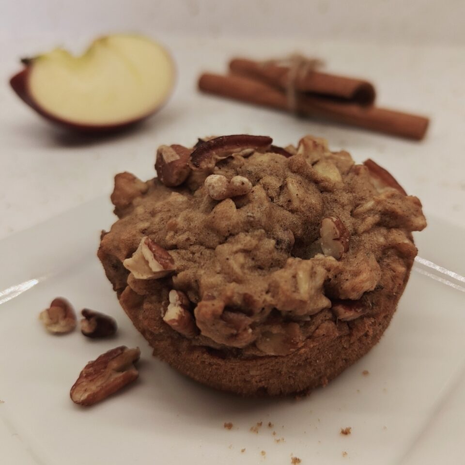 Sourdough Apple Cinnamon Muffins